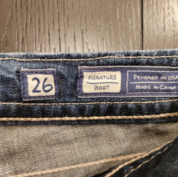 Miss Me Signature Boot Cut Jeans Size 26 - Picture 12 of 12